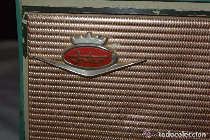 Radios antiguas: Radio transistor INTER EL&Eacute;CTRICO - Foto 2