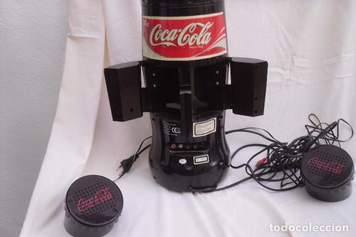 Aparato Radio Y Cd A Forma De Botella De Coca C Comprar Radios