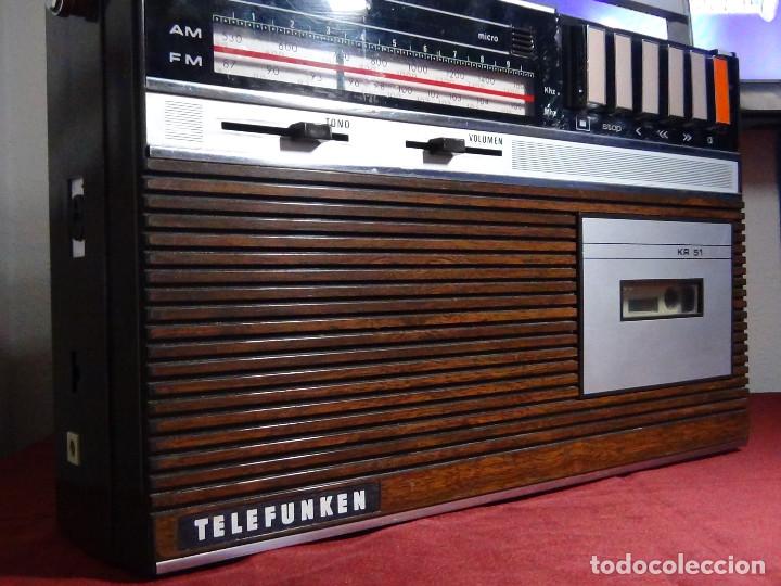 Radios antiguas: TELEFUNKEN KR 51 - made in Germany - Ver video - Foto 6