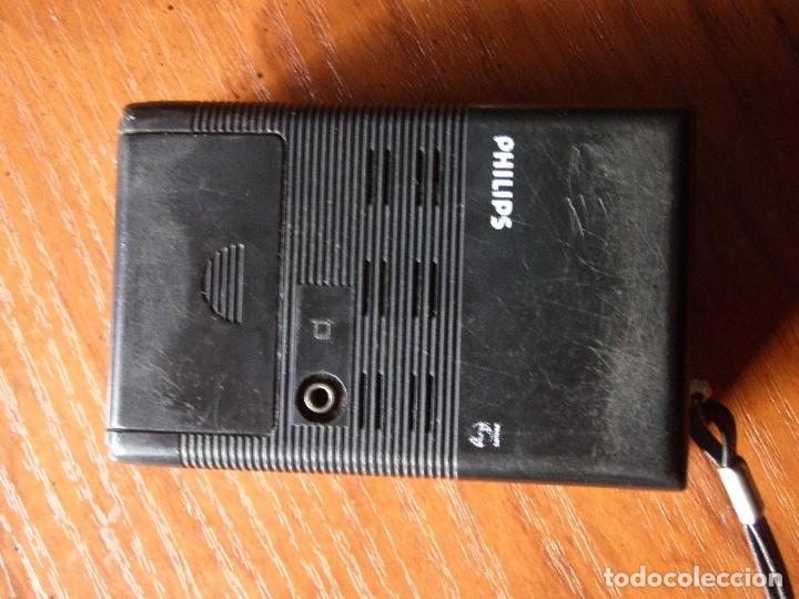 Radios antiguas: RADIO TRANSISTOR PHILIPS 008 FUNCIONANDO - Foto 3