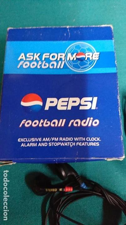 Radios antiguas: RADIO, CRON&Oacute;METRO PROMOCIONAL PEPSI - Foto 3