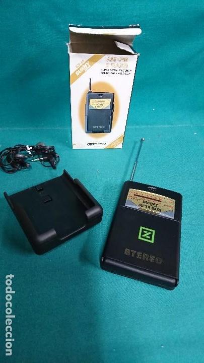 Radios antiguas: RADIO TRANSISTOR SUNNY SUPER BASS - Foto 3