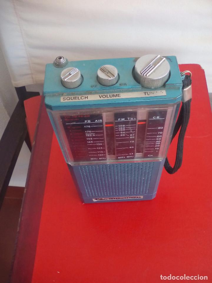 Radios antiguas: Radio transistor marca Pan internacional combicontroll 5. Made in UK - Foto 2