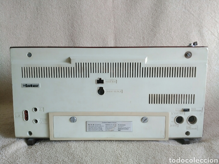 Radios antiguas: RADIO INTER EUROMODUL 90 (A&Ntilde;O 1966). FUNCIONANDO!! - Foto 3