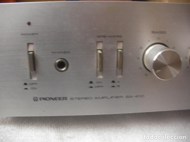 Radios antiguas: ANTIGUO AMPLIFICADOR PIONNER SA 410 - Foto 4