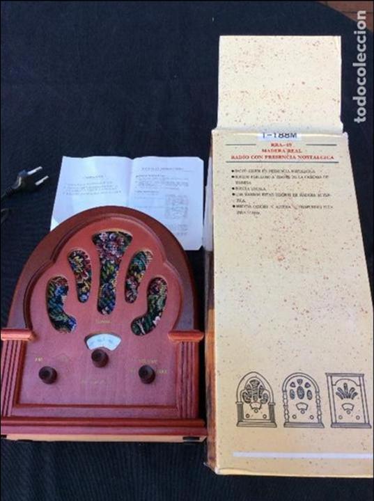 Radios antiguas: R&eacute;plica antique radio - Foto 1
