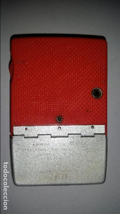 Radios antiguas: SONY TR-620. A&Ntilde;O 1960 FUNCIONA - Foto 4