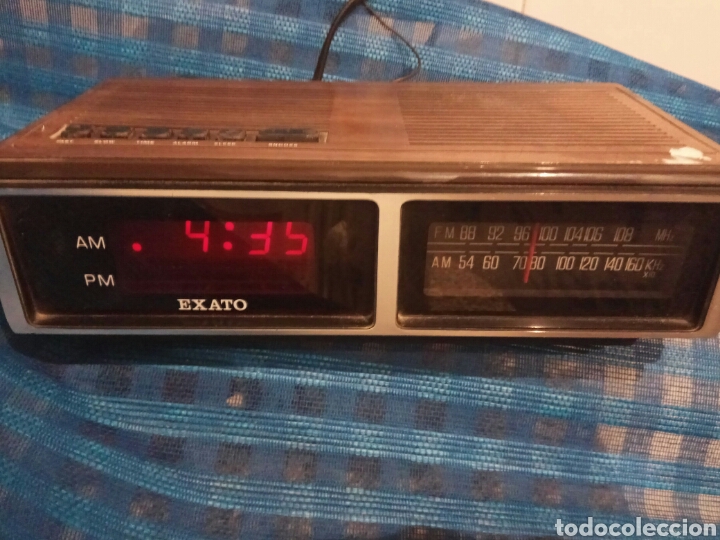 radio reloj despertador digital philips - Compra venta en todocoleccion