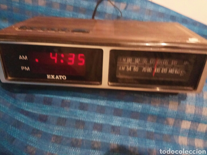 reloj radio despertador sony vintage - Compra venta en todocoleccion