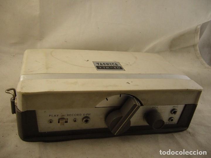 Radios antiguas: Magnetofono yashica ytr-40 Sin probar - Foto 2