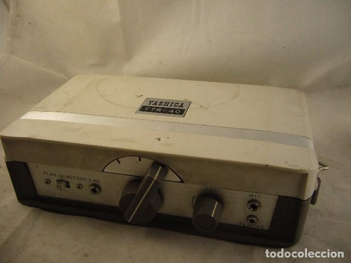 Radios antiguas: Magnetofono yashica ytr-40 Sin probar - Foto 3