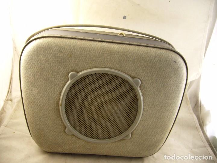 Radios antiguas: Tocadiscos teppaz lyon oscar La funda es el altavoz, Sin Probar - Foto 12