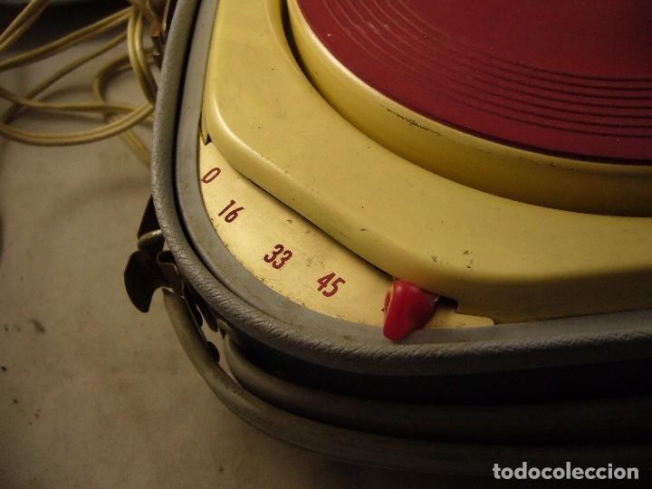 Radios antiguas: Tocadiscos teppaz lyon oscar La funda es el altavoz, Sin Probar - Foto 16