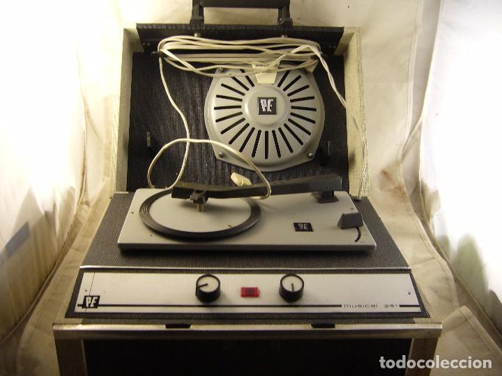 Radios antiguas: Magnetofono Marca PE modelo musical 251 Sin Probar - Foto 1