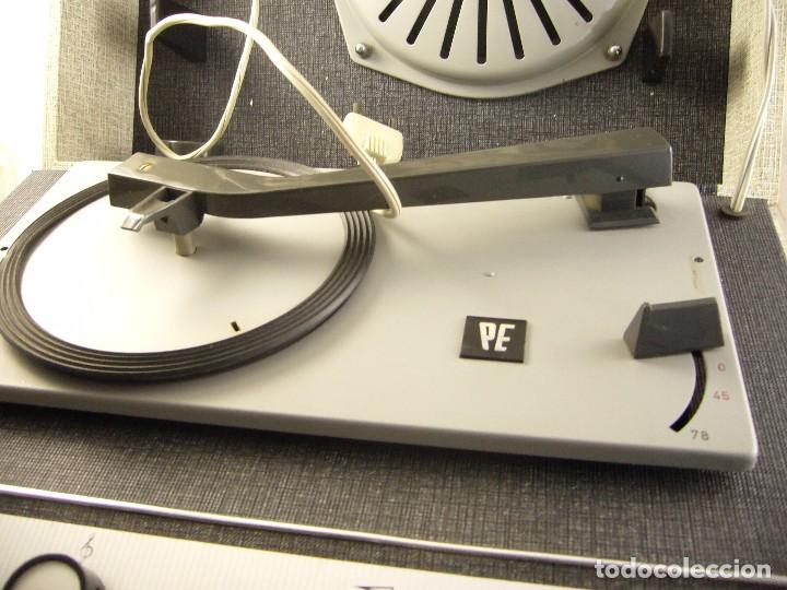 Radios antiguas: Magnetofono Marca PE modelo musical 251 Sin Probar - Foto 12