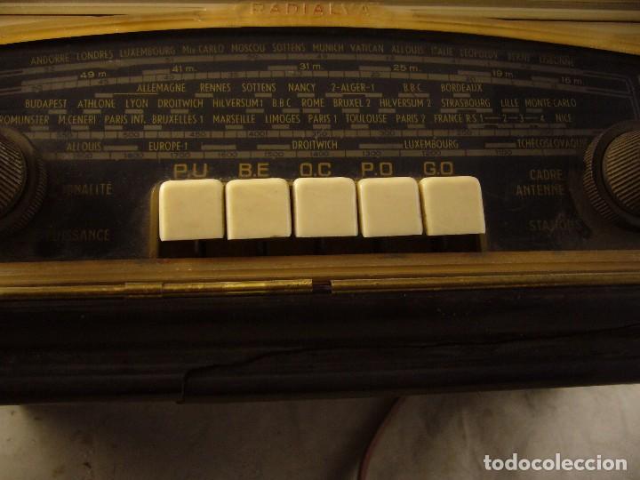 Radios antiguas: Radio Radialva super but 57 Sin Probar - Foto 12