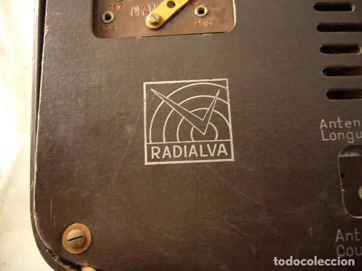 Radios antiguas: Radio Radialva super but 57 Sin Probar - Foto 19