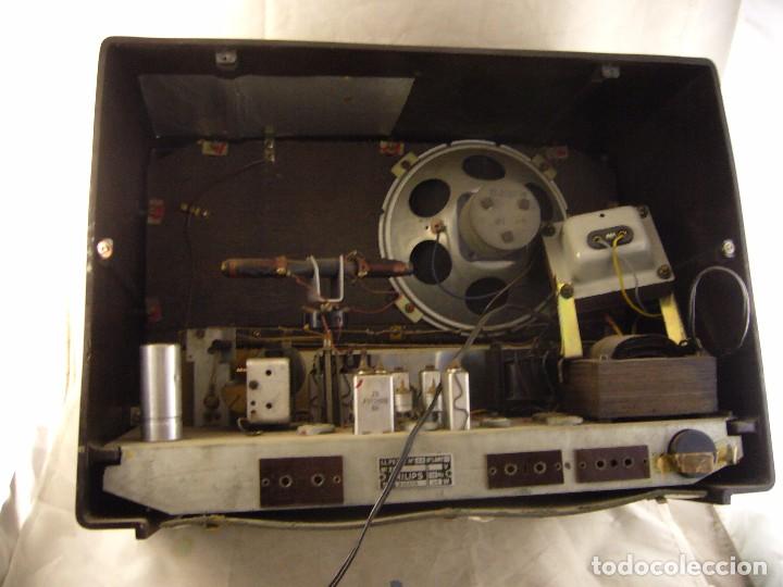 Radios antiguas: PHILIPS B4E82A- Philips Iberica Sin Probar - Foto 3
