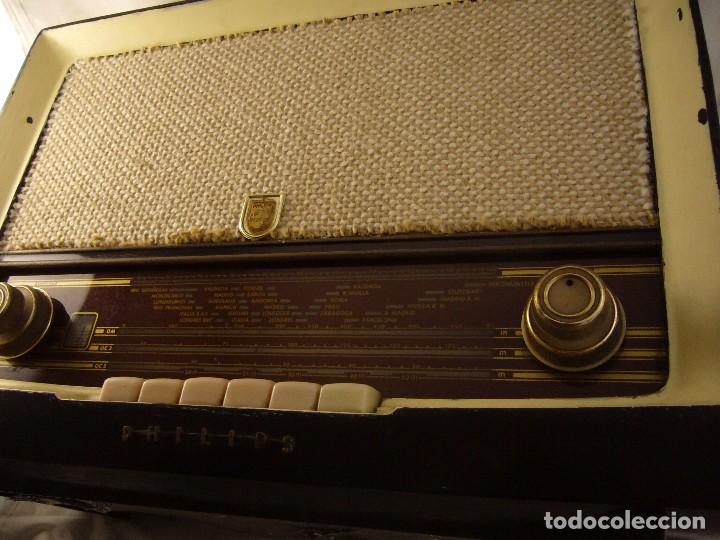 Radios antiguas: PHILIPS B4E82A- Philips Iberica Sin Probar - Foto 12