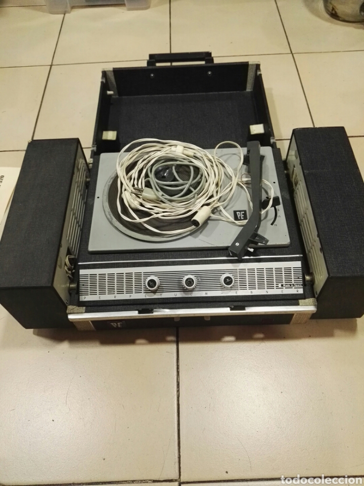 Radios antiguas: Tocadiscos PE musical 320 Sin probar - Foto 3