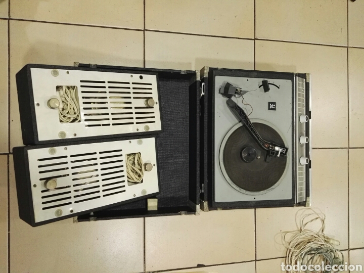 Radios antiguas: Tocadiscos PE musical 320 Sin probar - Foto 8