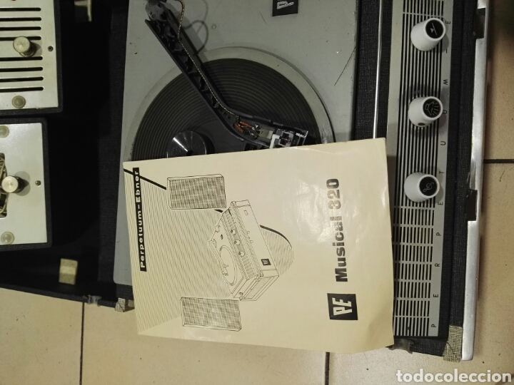 Radios antiguas: Tocadiscos PE musical 320 Sin probar - Foto 9