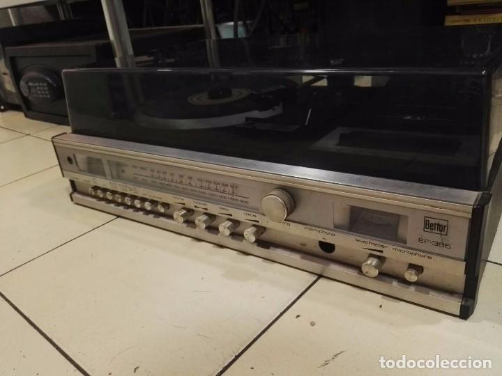 Radios antiguas: TOCADISCOS BETTOR MODELO EF-385 Sin Probar - Foto 2