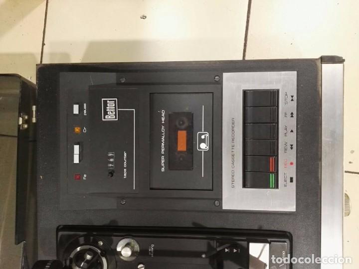 Radios antiguas: TOCADISCOS BETTOR MODELO EF-385 Sin Probar - Foto 6