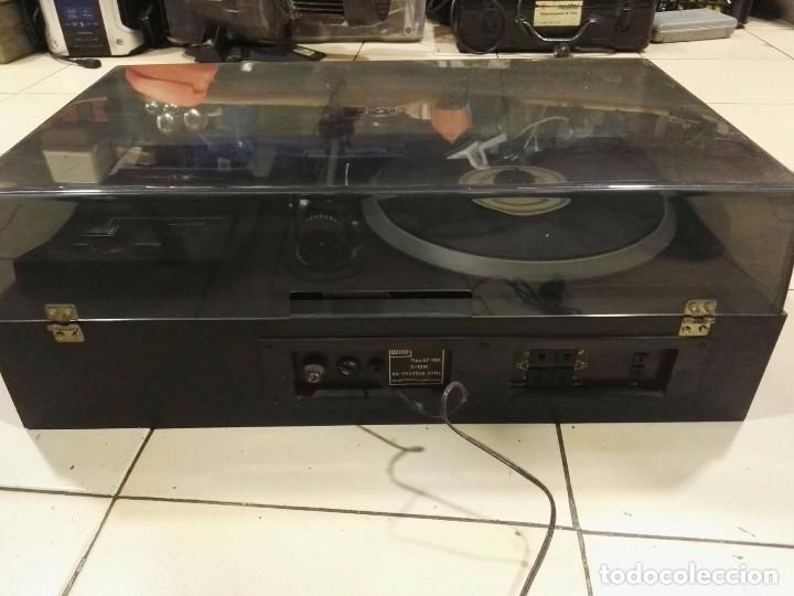 Radios antiguas: TOCADISCOS BETTOR MODELO EF-385 Sin Probar - Foto 7