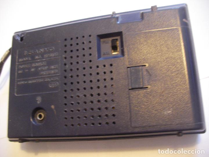 Radios antiguas: ANTIGUA RADIO TRANSISTOR SANYO - Foto 2