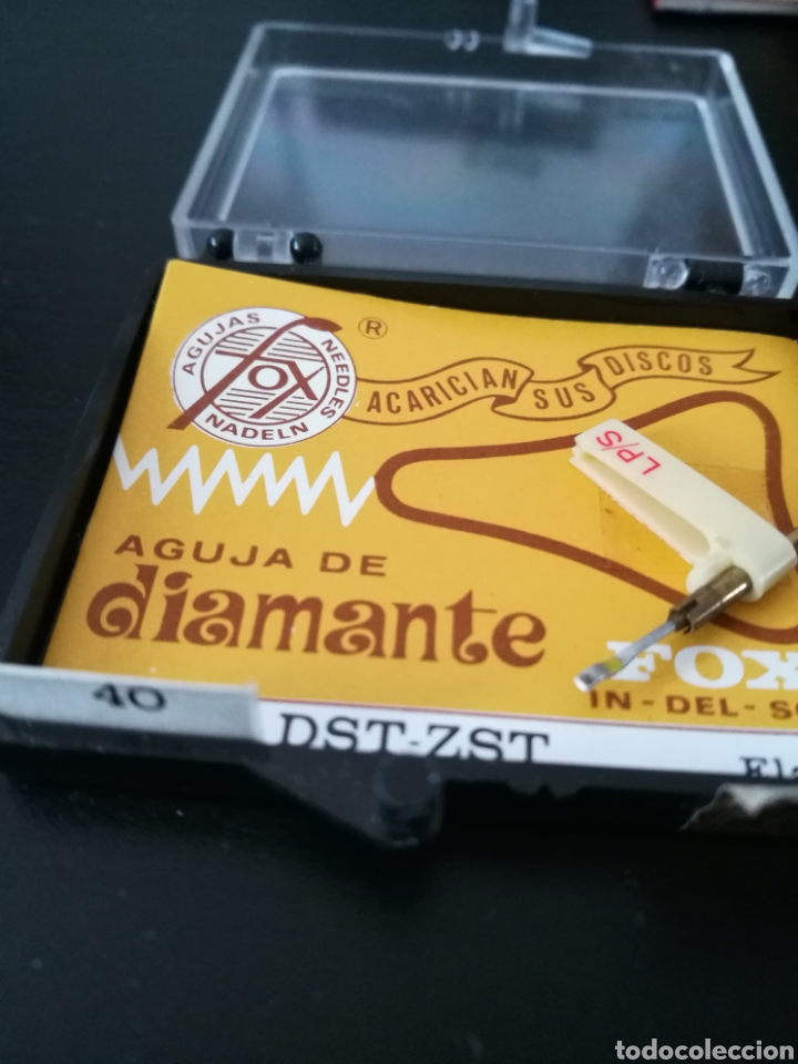 Radios antiguas: Aguja de diamante Fox 40 DST ZST - Foto 4