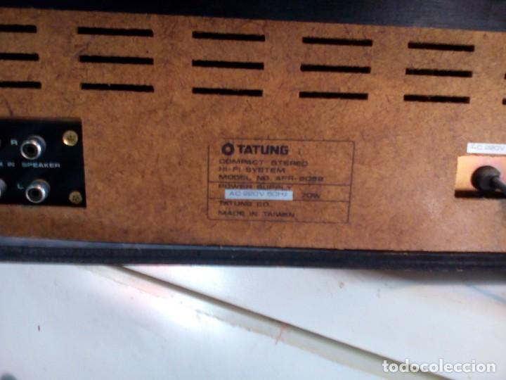 Radios antiguas: compact Tatung - Foto 5