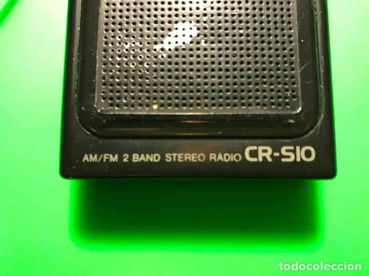 Radios antiguas: Radio transistor aiwa mod cr-s10 - Foto 3