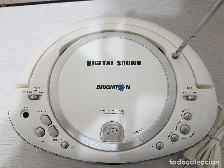 Radios antiguas: RADIO CD CON MP3 Y USB BRIGMTON - Foto 10
