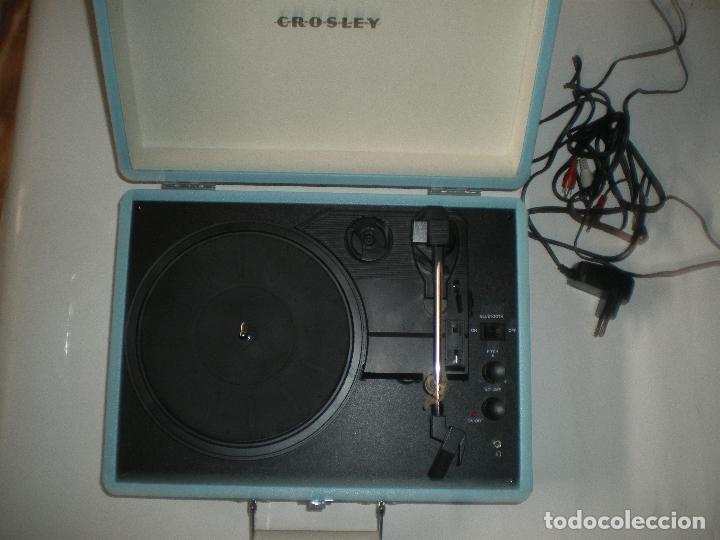 Radios antiguas: TOCADISCOS CROSLEY - Foto 5