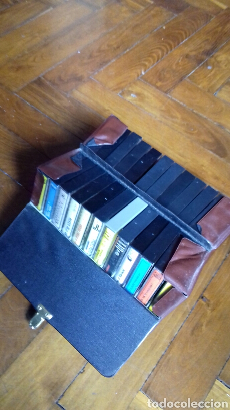 Radios antiguas: Malet&iacute;n Vintage para Casettes - Foto 2