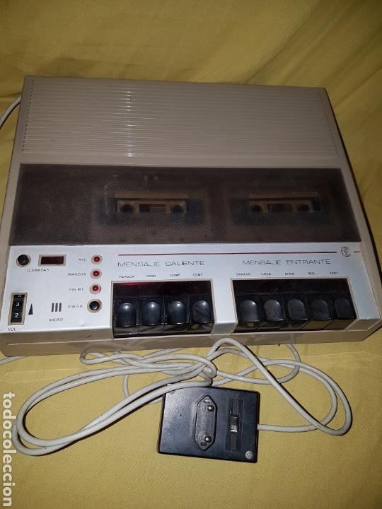 Radios antiguas: Contestador automatico Grabadora de cassette - Foto 1
