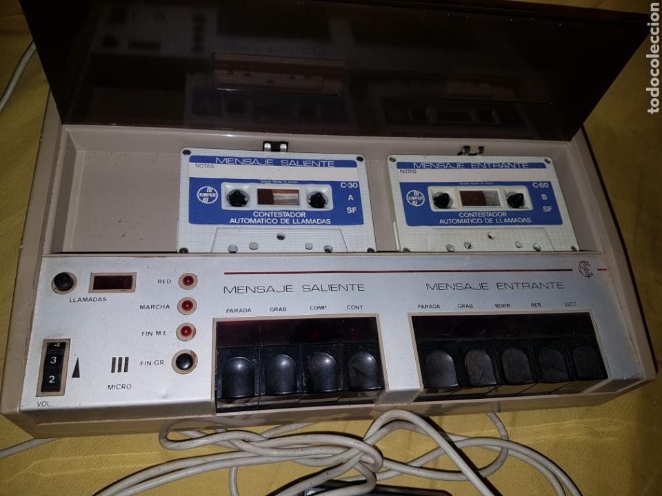 Radios antiguas: Contestador automatico Grabadora de cassette - Foto 2