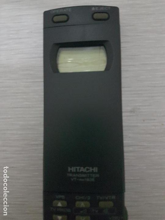Radios antiguas: MANDO HITACHI MODELO VT-RM183E + INSTRUCCIONES - ORIGINAL - Foto 9