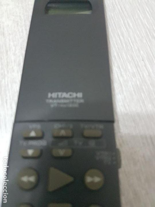 Radios antiguas: MANDO HITACHI MODELO VT-RM183E + INSTRUCCIONES - ORIGINAL - Foto 10