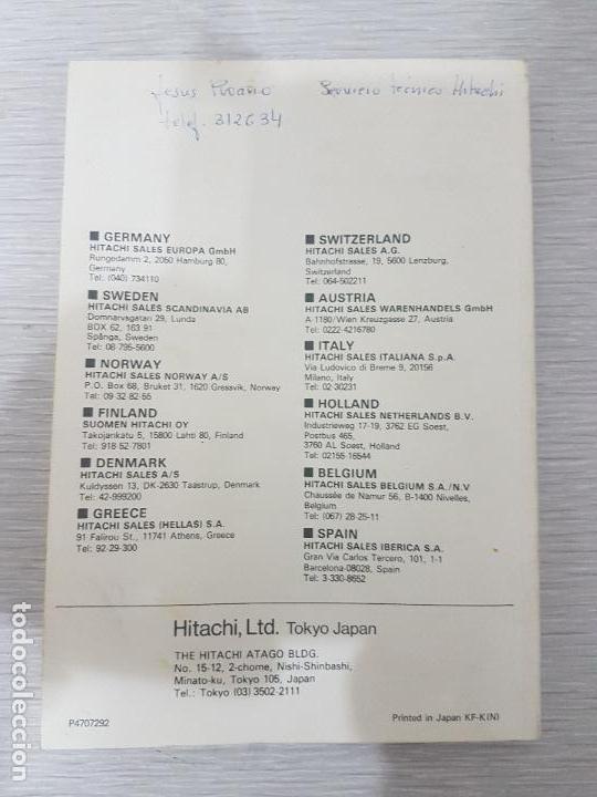 Radios antiguas: MANDO HITACHI MODELO VT-RM183E + INSTRUCCIONES - ORIGINAL - Foto 21