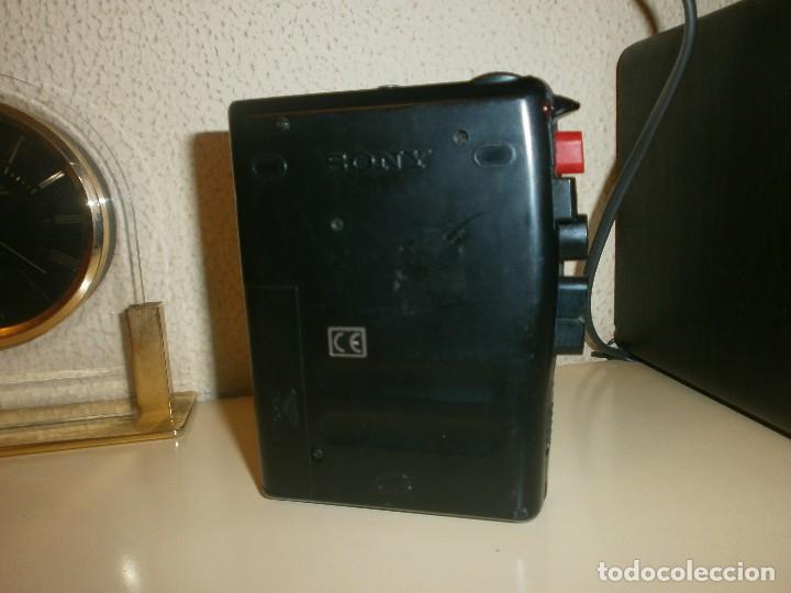 Radios antiguas: Mini Cassette corder Sony TCM 16 - Funcionando - Foto 2