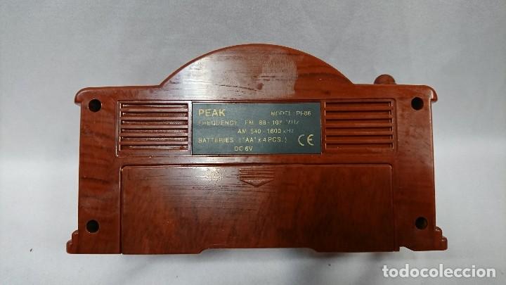 Radios antiguas: MINIATURA RADIO PEAK MOD. Pi86 - Foto 4