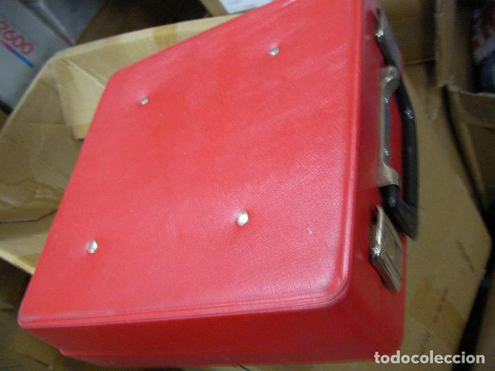 Radios antiguas: ANTIGUO MALETIN PARA CASSETTES - Foto 4