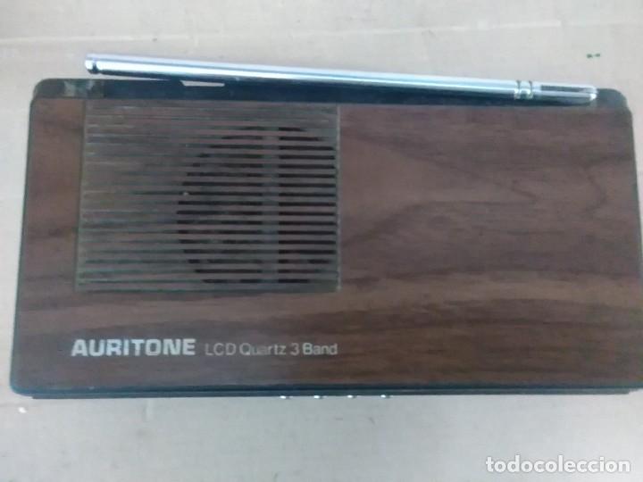 Radios antiguas: Radio auritone LCD quartz 3 banda - Foto 5
