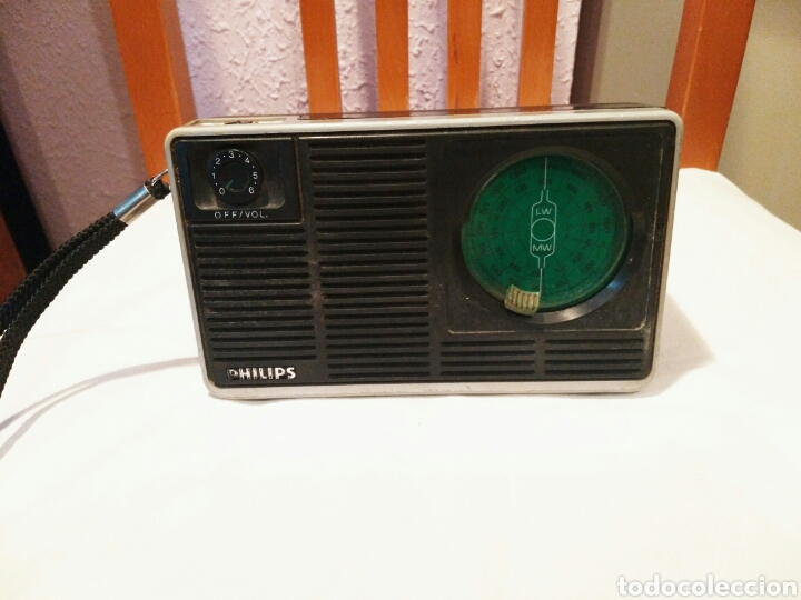 Radios antiguas: RADIO TRANSISTOR PHILIPS, A&Ntilde;OS 60 o 70 - Foto 2