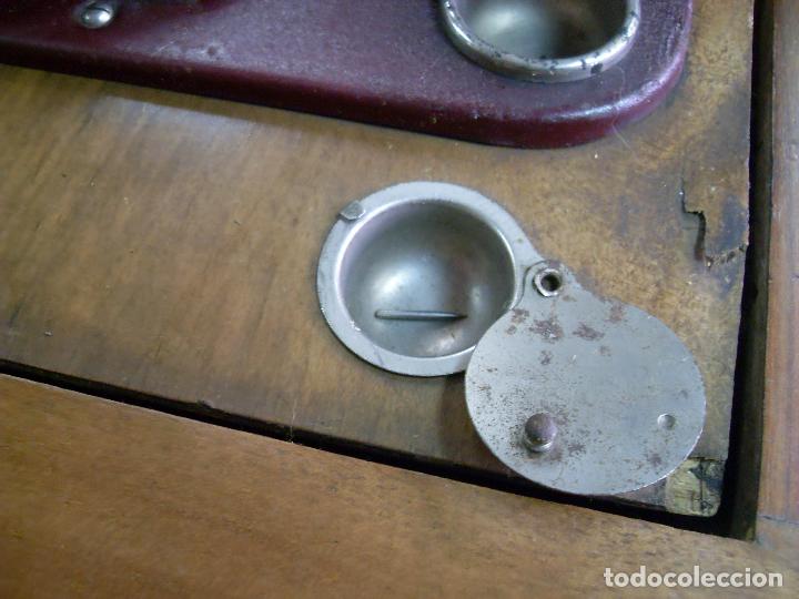 Radios antiguas: Antiguo mueble tocadiscos - Foto 5
