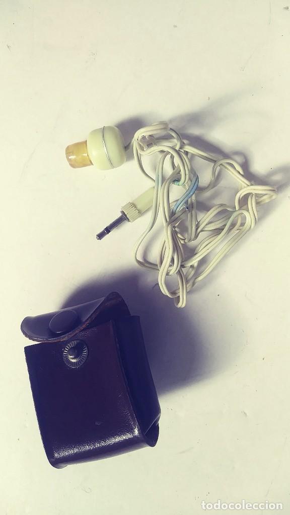 Radios antiguas: auricular para transistor y funda - Foto 1