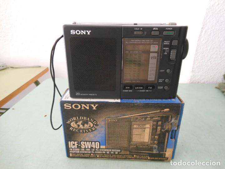 Radio multibandas sony icf sw40 - Sold through Direct Sale - 132426638