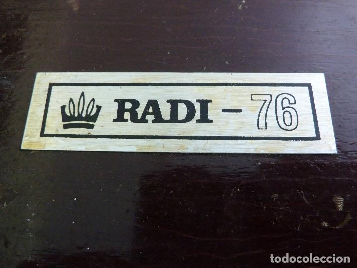 Radios antiguas: RADIO TRANSISTOR RADI-76 - Foto 2